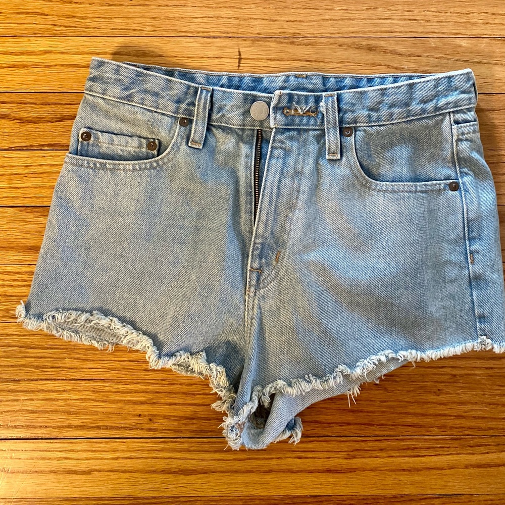 BDG 26W Cheeky Super High Rise Denim Shorts
